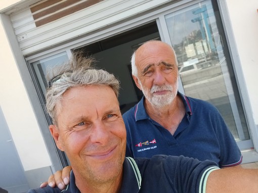Da sinistra il responsabile sportivo Bruno Montissori e Fulvio Parodi Da sinistra il responsabile sportivo Bruno Montissori e Fulvio Parodi