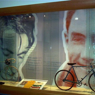 Nelle sale del Casino di Sanremo in mostra la bicicletta di Costante Girardengo Nelle sale del Casino di Sanremo in mostra la bicicletta di Costante Girardengo