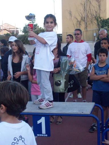 Sanremo: la piccola Marta Paonessa prima nella classe 2006 alla Baby Maratona di Imperia