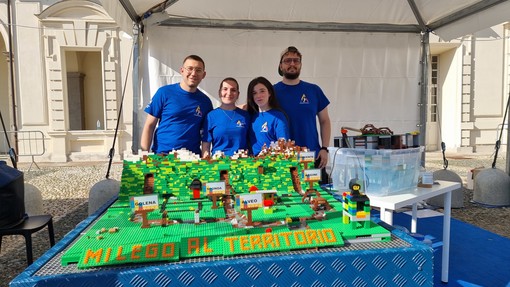 Da sx Nicolangelo Catalano, Stefania Santoro, Genny Sanzone, Mattia Di Sessa