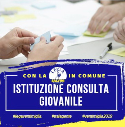 Elezioni Amministrative Ventimiglia: nel programma della Lega l'istituzione di una Consulta Giovanile Comunale Elezioni Amministrative Ventimiglia: nel programma della Lega l'istituzione di una Consulta Giovanile Comunale