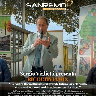 Sergio Viglietti presenta RICOLTIVIAMO: “La nostra floricoltura ha un grande futuro, ora offriamo strumenti concreti a chi vuole mettersi in gioco”