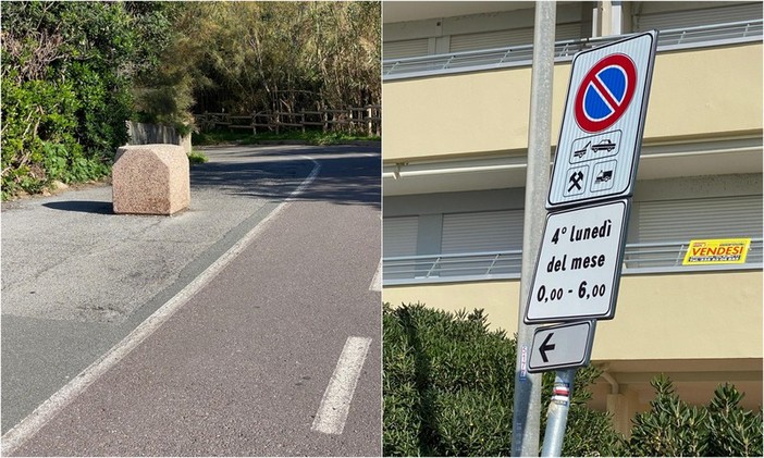 Ventimiglia, Scullino: "Mancano cartelli di divieto e dissuasori sulla ciclabile di Nervia" (Foto)