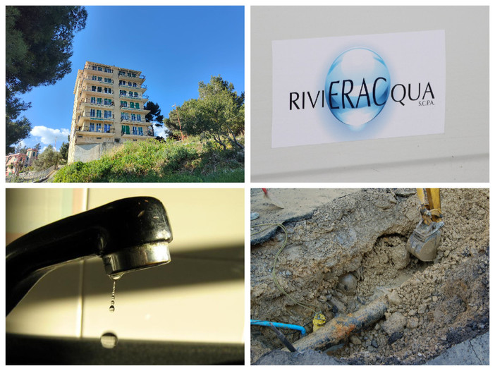Imperia, condominio dei 'Postali' a secco, Rivieracqua effettuerà la riparazione: "Per evitare lo spreco di risorse visto il periodo di siccità" Imperia, condominio dei 'Postali' a secco, Rivieracqua effettuerà la riparazione: "Per evitare lo spreco di risorse visto il periodo di siccità"