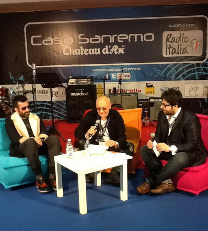 Luca Tommassini e Franco Misera ospiti a Casa Sanremo