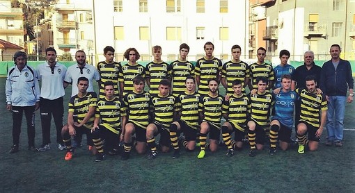 La prima storica formazione Juniores dell'Alassio FC