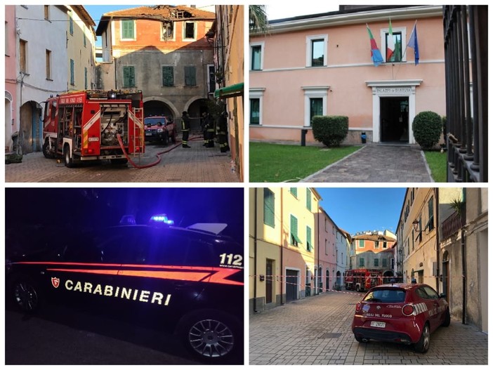 San Bartolomeo al Mare, la Procura indaga per incendio doloso: non convince la tesi dell'incidente per il rogo che ha semidistrutto un'abitazione in piazza Verdi