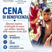 Vallecrosia al Mare, vena di beneficenza per i bambini della missione di don Rito: l'appello di San Rocco e Oasi Angeli di Pace Vallecrosia al Mare, vena di beneficenza per i bambini della missione di don Rito: l'appello di San Rocco e Oasi Angeli di Pace
