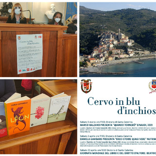 'Cervo in blu d’inchiostro': 10 anni di grande letteratura.  Il sindaco Cha "il nostro borgo è faro di cultura nel Ponente" (foto e video)