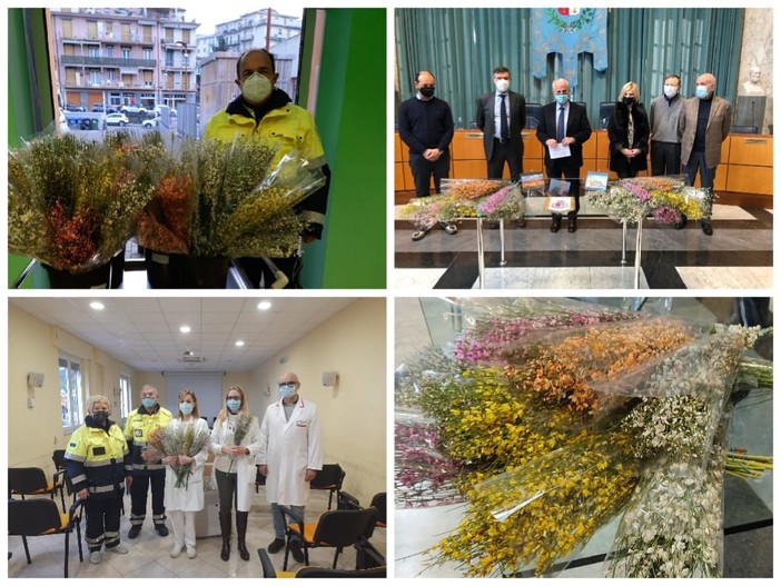 Coronavirus, 'Imperia rinasce con un fiore': sinergia tra enti e Istituzioni per omaggiare l'impegno dei sanitari (Foto e video) Coronavirus, 'Imperia rinasce con un fiore': sinergia tra enti e Istituzioni per omaggiare l'impegno dei sanitari (Foto e video)