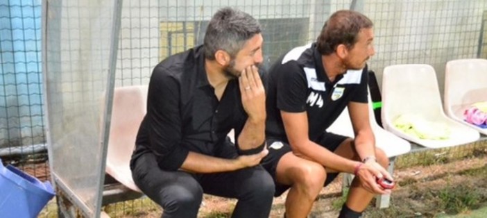 Calcio, Unione Sanremo. Finisce ufficialmente l'era Papa. Il mister e il presidente Bersano in coro: "Giusto separarci adesso"