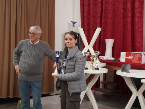 Il titolo di campionessa provinciale di scacchi under 12 all’imperiese Clara Giretto Il titolo di campionessa provinciale di scacchi under 12 all’imperiese Clara Giretto