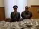 Ventimiglia: cani antidroga trovano oltre 42 kg di marijuana nascosta in un camion, arrestati due romeni