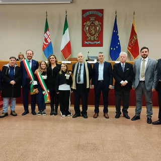 Ventimiglia, Myriam Campo è il sindaco dei giovani cittadini (Foto e video)