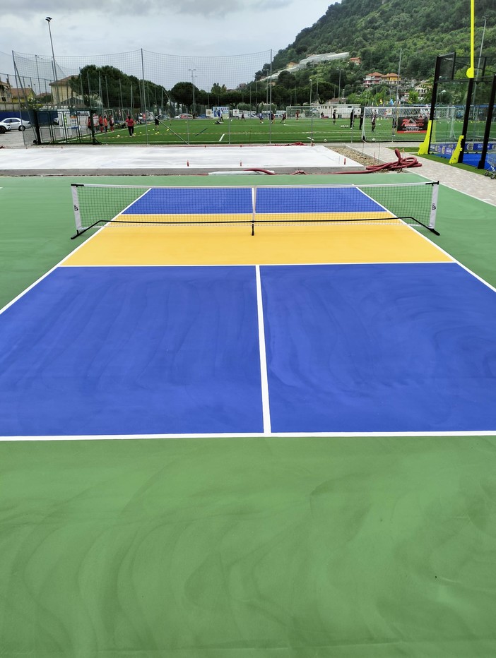 Nuovi campi da pickleball alla Polisportiva Vallecrosia Academy (Foto)