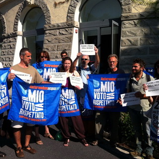 Il Cimap davanti alla Prefettura