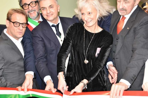L'inaugurazione del 12 dicembre scorso a Taggia