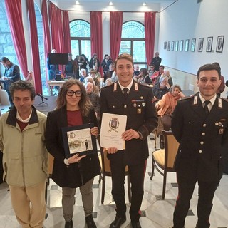 Conferenza dei Carabinieri di Triora sulle truffe agli anziani (Foto)