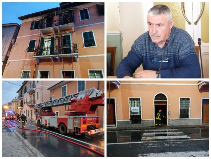 Diano Marina, incendio in via Ardoino, il sindaco Chiappori ordina la chiusura dell'Aurelia: "Per tutelare cittadini e automobilisti" Diano Marina, incendio in via Ardoino, il sindaco Chiappori ordina la chiusura dell'Aurelia: "Per tutelare cittadini e automobilisti"