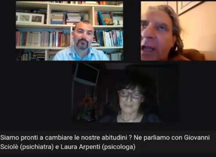 Come recuperare valori e apprezzare il nostro tempo dopo il Coronavirus. A '2 ciapetti con Federico' Giovanni Sciolè (psichiatra) e Laura Arpenti (psicologa)