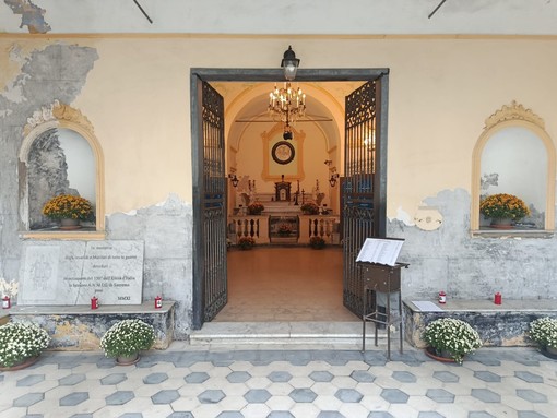 Sanremo, riaperta la cappella cimiteriale primigenia alla Foce (Foto)