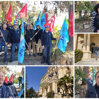 Imperia, protesta in Prefettura di sindacati e lavoratori del settore pubblico e della sanità: "Non chiamateci eroi, vogliamo solo contratti equi e stipendi giusti" (foto e video)