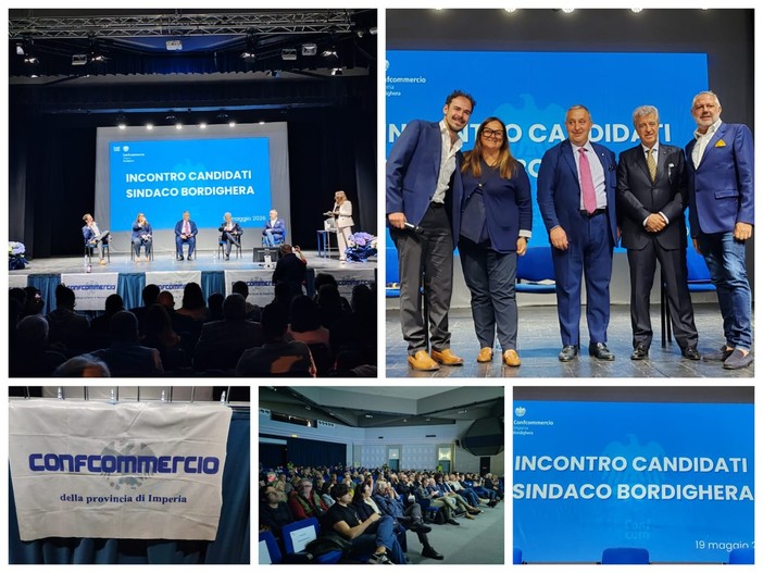 Turismo, parcheggi, eventi, cultura ed enogastronomia: candidati sindaco di Bordighera a confronto (Foto e video)