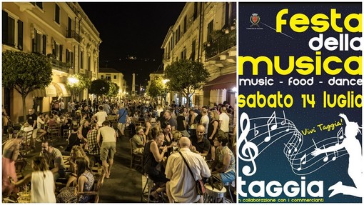 A Taggia è tutto pronto per la Festa della Musica, dalle 18 cibo tipico nei locali ed esibizioni live con i gruppi A Taggia è tutto pronto per la Festa della Musica, dalle 18 cibo tipico nei locali ed esibizioni live con i gruppi