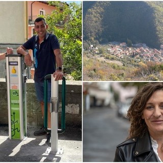 Ricarica e-bike: il progetto Sistel Green fa tappa a Molini di Triora con due colonnine