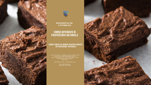 Un corso per scoprire i dolci che fanno bene: al ristorante da Gin a Castelbianco (SV)