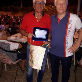 Claudio Onofri, ospite al Palabigauda del Genoa Bordighera Club e del Camporosso calcio