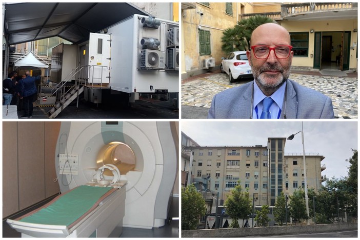 Imperia, al via i lavori nel reparto di radiologia: in arrivo una nuova Tac. Stucchi "Ammoderniamo il parco tecnologico coi i fondi Pnrr"