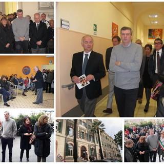 Il presidente Burlando e l'assessore Lorena Rambaudi al 'Borea' Il presidente Burlando e l'assessore Lorena Rambaudi al 'Borea'