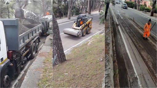 Bordighera investe 600mila euro per il piano asfalti: al via i lavori (Foto)