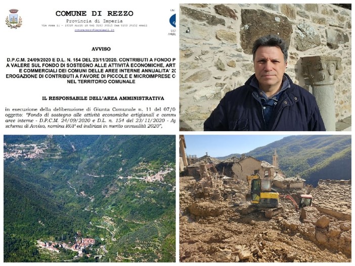 Rezzo, dal Comune contributi alle aziende. Il sindaco Adorno: "Un aiuto per le nostre attività, ma attendiamo con ansia le somme urgenze per l'alluvione" Rezzo, dal Comune contributi alle aziende. Il sindaco Adorno: "Un aiuto per le nostre attività, ma attendiamo con ansia le somme urgenze per l'alluvione"