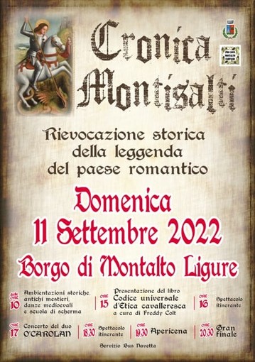 Viaggio nel passato a Montalto con 'Cronica Montisalti', per tutto il giorno spettacoli a tema medievale Viaggio nel passato a Montalto con 'Cronica Montisalti', per tutto il giorno spettacoli a tema medievale
