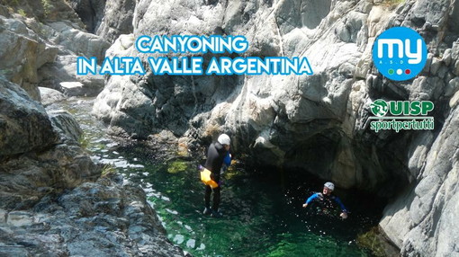 Domenica 30 luglio, una giornata alla scoperta dell’affascinante mondo del Canyoning con l'associazione Monesi Young