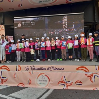 Diano Marina: la scuola primaria di Villa Scarsella vincitrice del concorso Biciscuola della Gazzetta dello Sport