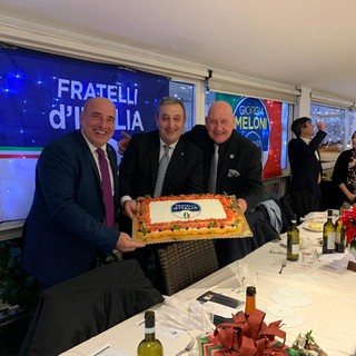 Oltre 250 persone per la cena natalizia di Fratelli d'Italia a Sanremo, "La coerenza politica paga"