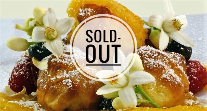 "Mangiare con i fiori": sold-out per la cena di gala del 5 marzo!