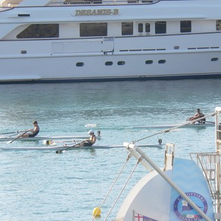 Canottieri Sanremo, al Porto Vecchio di Sanremo, la Regata Internazionale Sprint Allievi e Cadetti