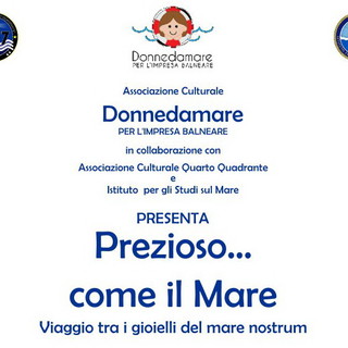 Sabato prossimo alle 21.30 'Prezioso come il Mare' ai Bagni Meridiana di Arma di Taggia