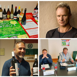 Premio Vermentino, a Diano Castello arriva Sting: anche l’etichetta del celebre cantante tra i partecipanti alla 29ª edizione del concorso (foto e video) Premio Vermentino, a Diano Castello arriva Sting: anche l’etichetta del celebre cantante tra i partecipanti alla 29ª edizione del concorso (foto e video)