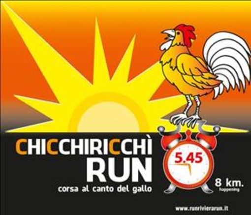 Bordighera: domani alle 5.45 tappa in città della corsa al canto del gallo 'Chicchiricchì Run' Bordighera: domani alle 5.45 tappa in città della corsa al canto del gallo 'Chicchiricchì Run'