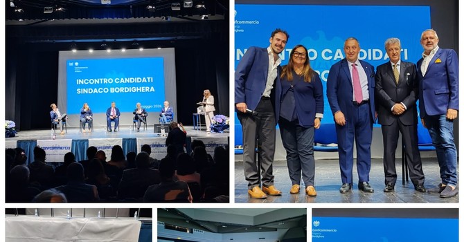 Turismo, parcheggi, eventi, cultura ed enogastronomia: candidati sindaco di Bordighera a confronto (Foto e video)