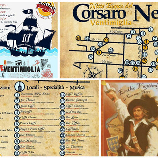 Ventimiglia: tutti vestiti da pirati per la Notte Bianca del Corsaro Nero, sabato prossimo l’evento targato Ventimiglia Viva