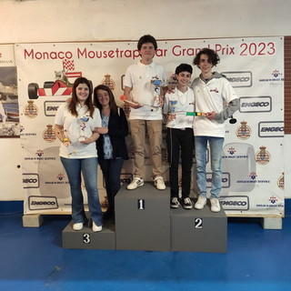Grande successo per il Cassini di Sanremo al 'Monaco Mouse Trap Car Grand Prix' Grande successo per il Cassini di Sanremo al 'Monaco Mouse Trap Car Grand Prix'
