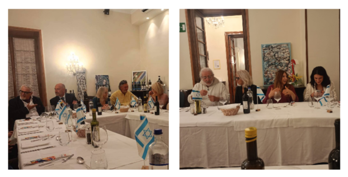 Cultura e tradizione ebraica, serata conviviale dell'associazione Italia Israele Ventimiglia Sanremo International (Foto) Cultura e tradizione ebraica, serata conviviale dell'associazione Italia Israele Ventimiglia Sanremo International (Foto)