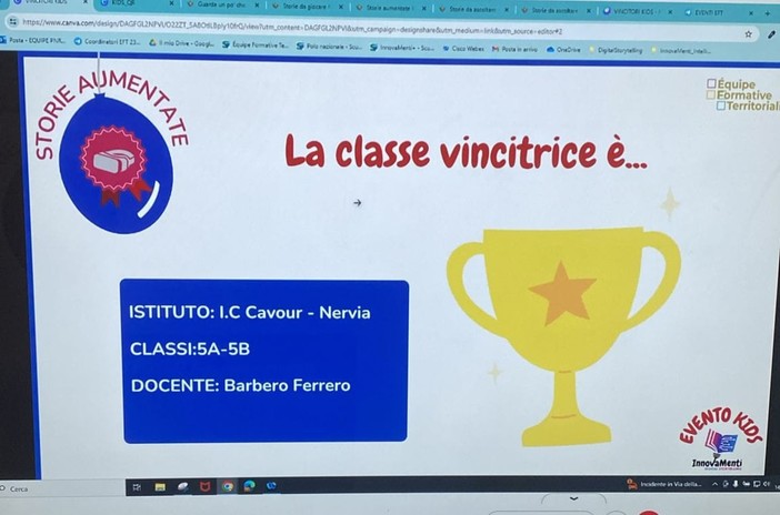 Ventimiglia, artecipazione nazionale ad un laboratorio online per gli alunni della primaria di Nervia Ventimiglia, artecipazione nazionale ad un laboratorio online per gli alunni della primaria di Nervia