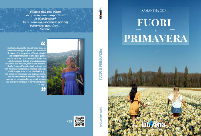 E' in uscita il libro della scrittrice sanremese Samantha Gori, ecco come preordinarlo E' in uscita il libro della scrittrice sanremese Samantha Gori, ecco come preordinarlo
